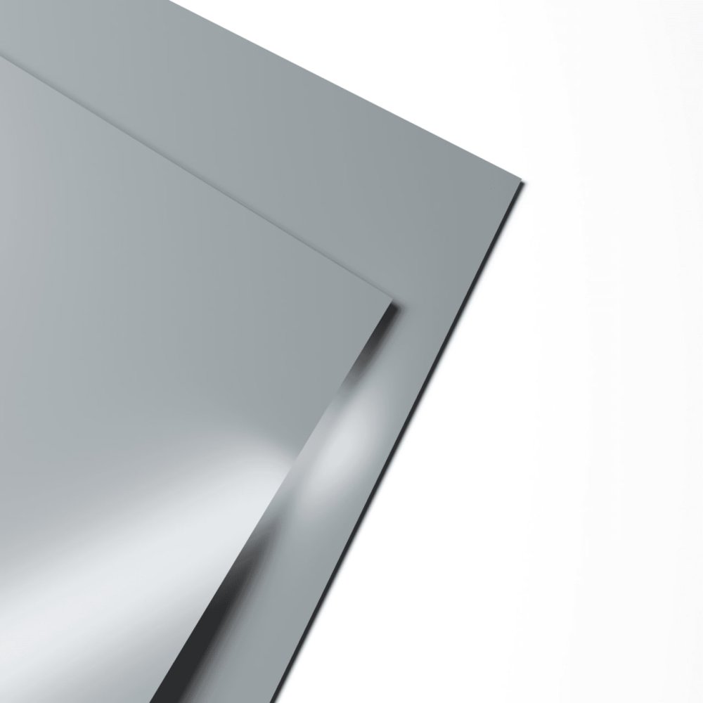 Гладкий лист 1.5 мм RAL 7040 серое окно