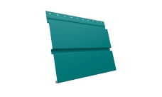 Квадро брус 0,45 PE с пленкой RAL 5021 водная синь