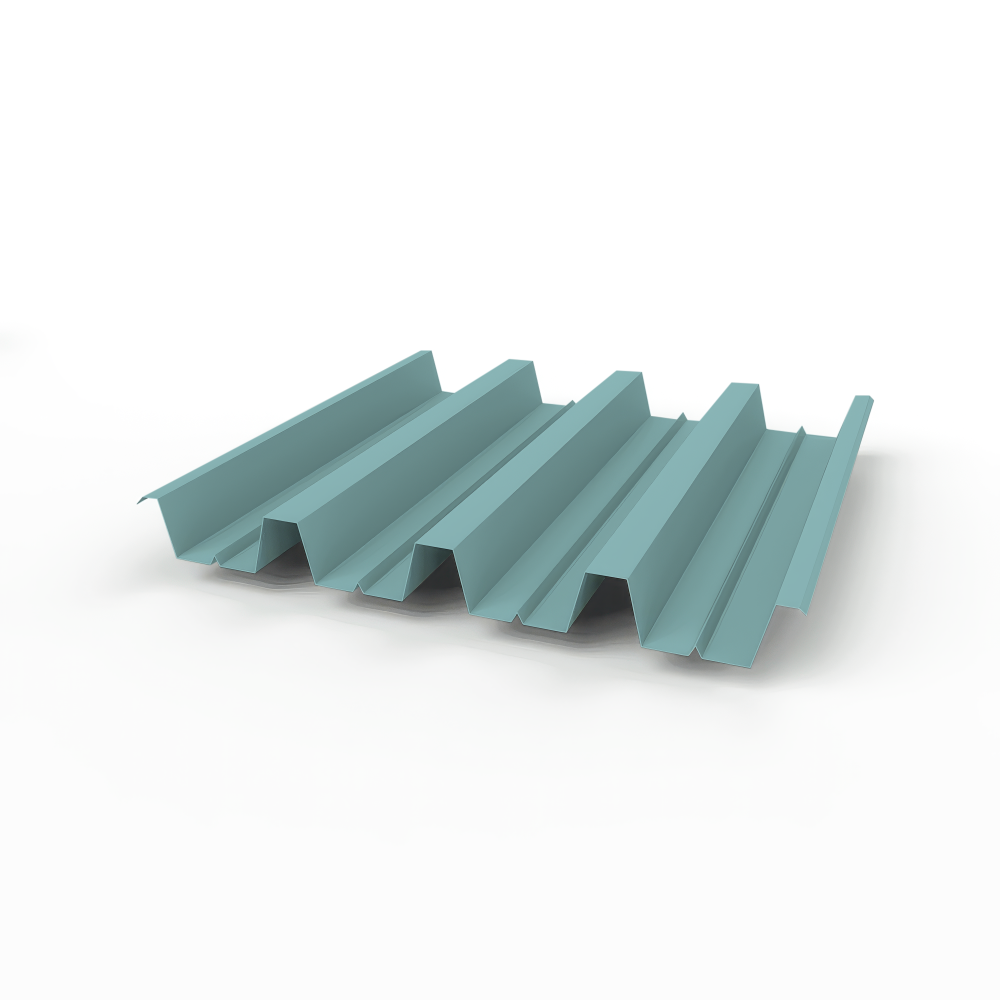 Профнастил Н60 (RAL 6034) 0,8х845мм оцинкованный, с полимерным покрытием (Полиэстер)