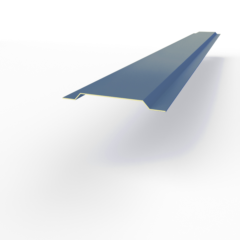 Нащельник RAL 5023 оцинкованный c порошковым покрытием 0,45мм