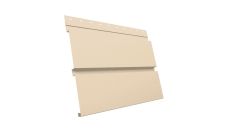 Квадро брус 0,5 Satin с пленкой RAL 1015 светлая слоновая кость