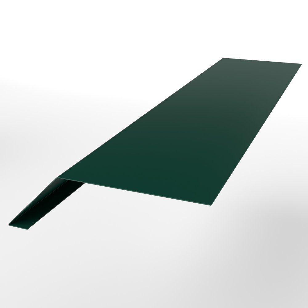 Капельник оцинкованный с порошковым покрытием 0,45мм RAL 6005 Капельник оцинкованный с порошковым покрытием 0,45мм RAL 6005